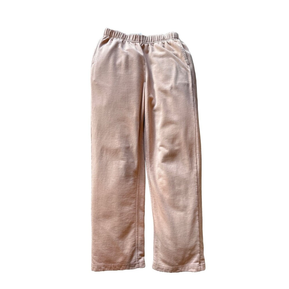 Fabletics Women's S Lightweight Go-To Wide Leg Sweatpants Desert Pants Small